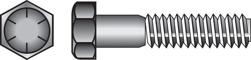 HILLMAN 5/16 in. D X 5 in. L Heat Treated Steel Hex Head Cap Screw 50 pk