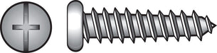 HILLMAN No. 8 X 3/4 in. L Phillips/Slotted Pan Head Sheet Metal Screws 100 pk
