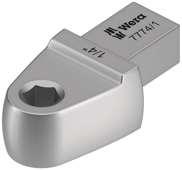 7774/1 Bit adapter insert, 1/4", 9x12 mm