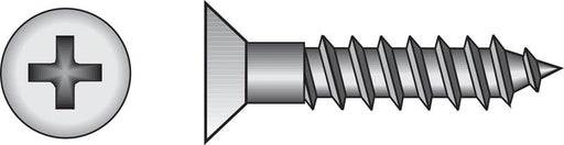 HILLMAN No. 12 X 3 in. L Phillips Coarse Wood Screws 100 pk