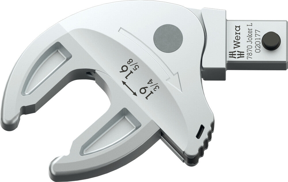 7870 Joker L Self-setting insert spanner for wrench sizes 16-19 mm, 9x12 mm