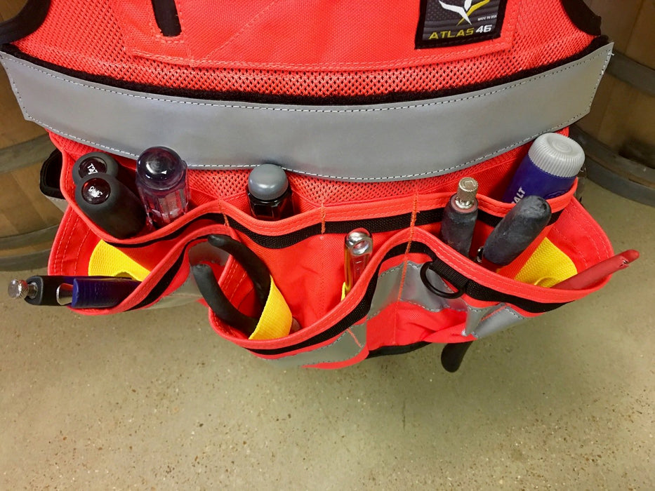 JourneyMESH™ Chest Rig - HiViz Orange