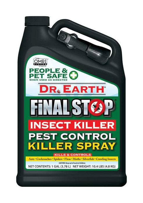 Dr. Earth Organic & Natural Final Stop Pest Control Insect Killer  1 Gallon RTU