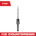 Milwaukee #12 X 7/32 in. D High Speed Steel Countersink Bit 1 pc, 48-13-5004, main product view