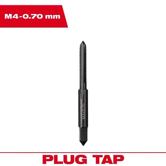 Milwaukee M4-0.70 mm Straight Flute Plug Tap 49-57-5119