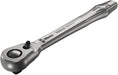 Wera 8004 A Zyklop Metal Ratchet with switch lever and 1/4" drive, 1/4" x 141 mm 05004004001, view 2