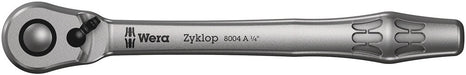 Wera 8100 SA 12 HF Zyklop Metal Ratchet Set with switch lever, 1/4" drive, metric, 13 pieces 05003756001, view 10