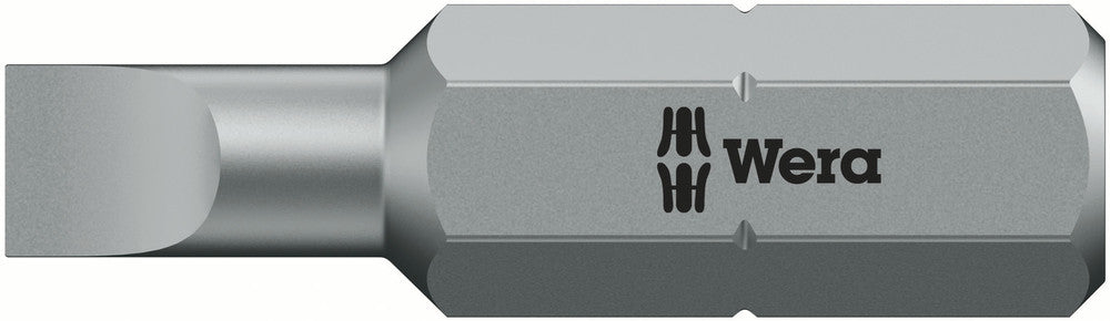 Wera 800/1 Z bits, 1.2 x 6.5 x 25 mm - Pack of 10 05072061001, view 2