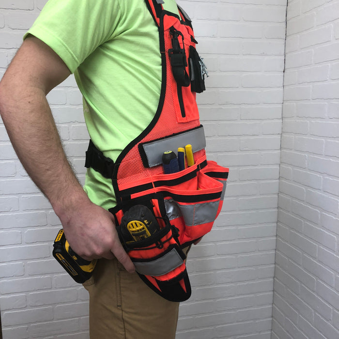 JourneyMESH™ Chest Rig - HiViz Orange