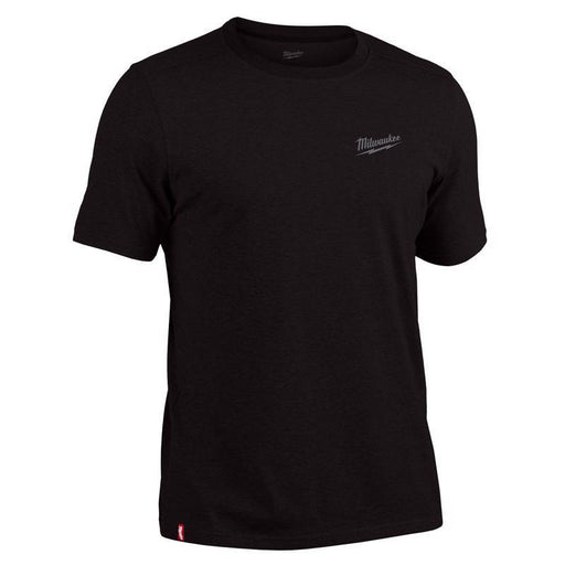 TEE SHIRT WORK BLK SS M