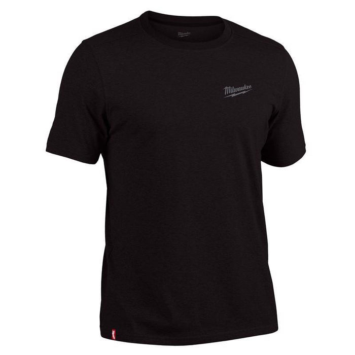 TEE SHIRT WORK BLK SS M