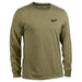 TEE SHIRT WRK GRN LS XXL