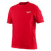 TEE SHRT LTWT SS RED XL