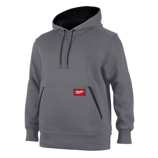 HOODIE MEN BAND GRAY L