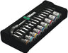 Wera 8100 SA 10 Zyklop Metal Ratchet Set with push-through square, 1/4" drive, imperial, 28 pieces 05004020001, view 2
