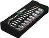 Wera 8100 SA 7 Zyklop Metal Ratchet Set with push-through square, 1/4" drive, metric, 28 pieces 05004017001, view 3
