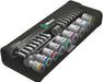 Wera 8100 SB 11 Zyklop Metal Ratchet Set with switch lever, 3/8" drive, imperial, 29 pieces 05004051001, view 3