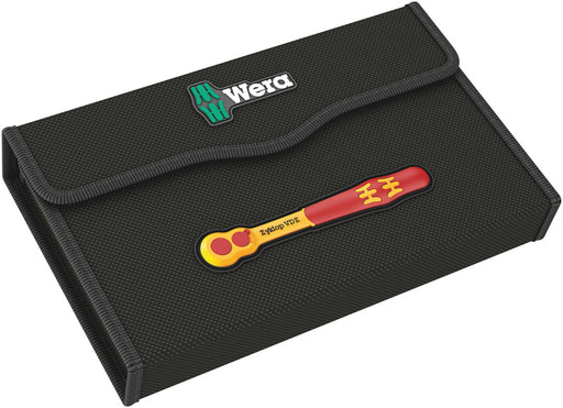 Wera 8100 SB VDE 1 Zyklop Ratchet set, insulated, switch lever, 3/8" drive, metric, 17 pieces 05004970001, view 2