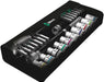Wera 8100 SC 6 Zyklop Speed Ratchet Set, 1/2" drive, metric, 28 pieces 05004076001, view 2