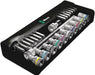 Wera 8100 SC 7 Zyklop Metal Ratchet Set with push-through square, 1/2" drive, metric, 28 pieces 05004077001, view 2