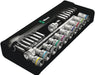 Wera 8100 SC 8 Zyklop Metal Ratchet Set with switch lever, 1/2" drive, metric, 28 pieces 05004078001, view 2