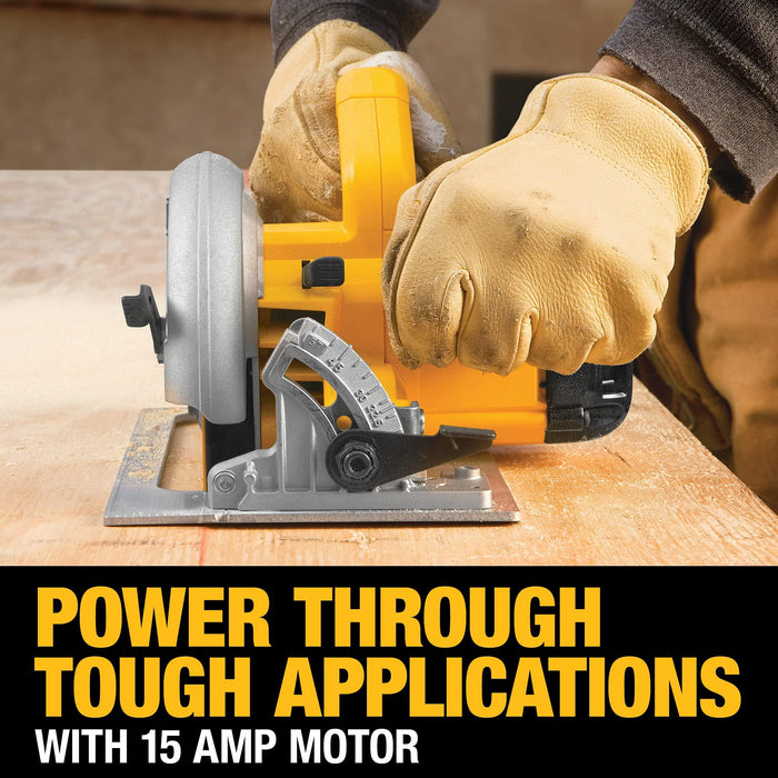 DEWALT 7-1/4-Inch Circular Saw, Lightweight, Corded (DWE575)