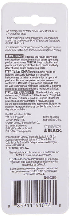 DEWALT Drill Bit 1/16-Inch (DWA1204)