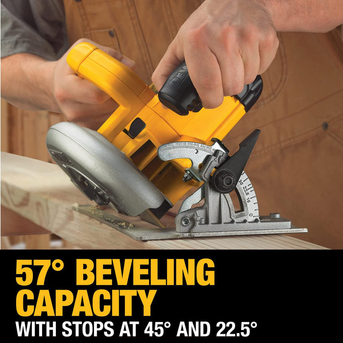 DEWALT 7-1/4-Inch Circular Saw, Lightweight, Corded (DWE575)