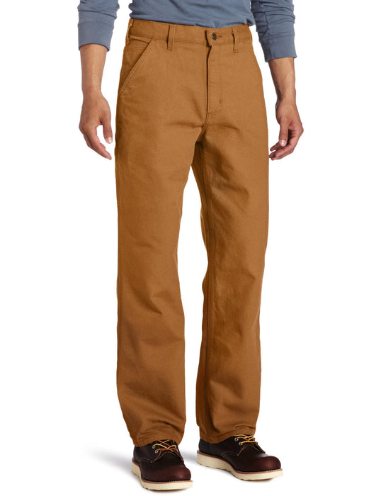 Carhartt Men's Washed Duck Work Dungaree Pant,Carhartt Brown,38W x 32L