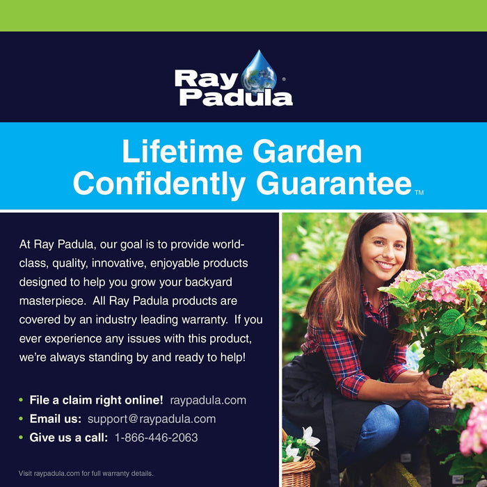 Ray Padula Stainless Steel Comfi-Grip Handheld Garden Trowel Shovel