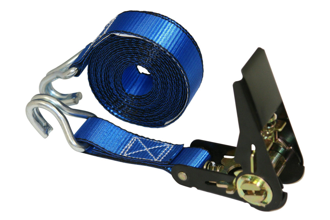 Everest Premium Ratchet Tie Down – 1 PK – 1 IN – 15 FT – 600 LBS Working Load – 1800 LBS Break Strength – Cambuckle Alternative – Cargo Straps Perfect for Moving Appliances, Lawn Equipment and Motorcycles