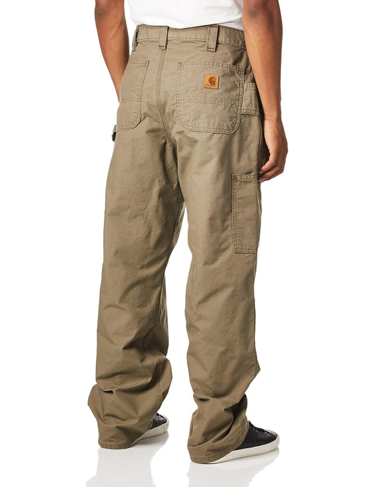 Carhartt Men's Loose Fit Canvas Utility Work Pant, Light Brown, 36W x 32L