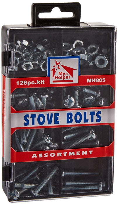 My Helper MH805 Assortment Stove Bolt (126 Piece)