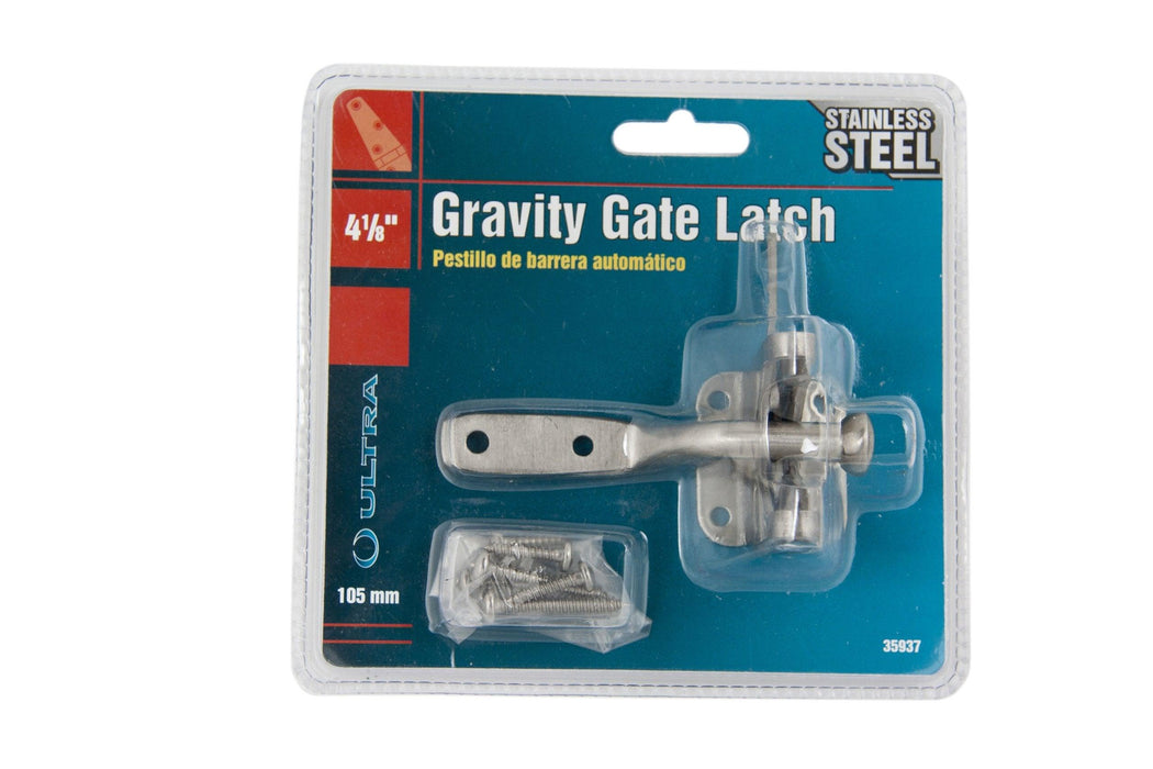 Ultra Hardware 35937 Gravity Gate Latch, Stainless Steel