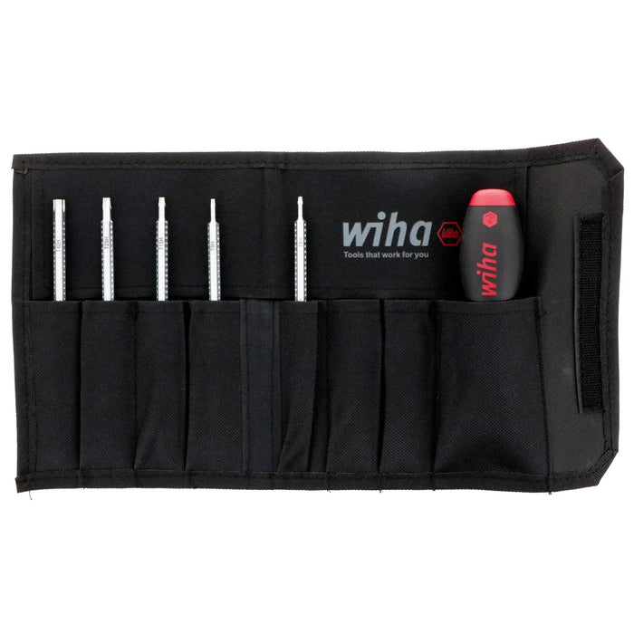 Wiha 28197 Driv-Loc VI Interchangeable Blade Set, Torx, 6 Piece
