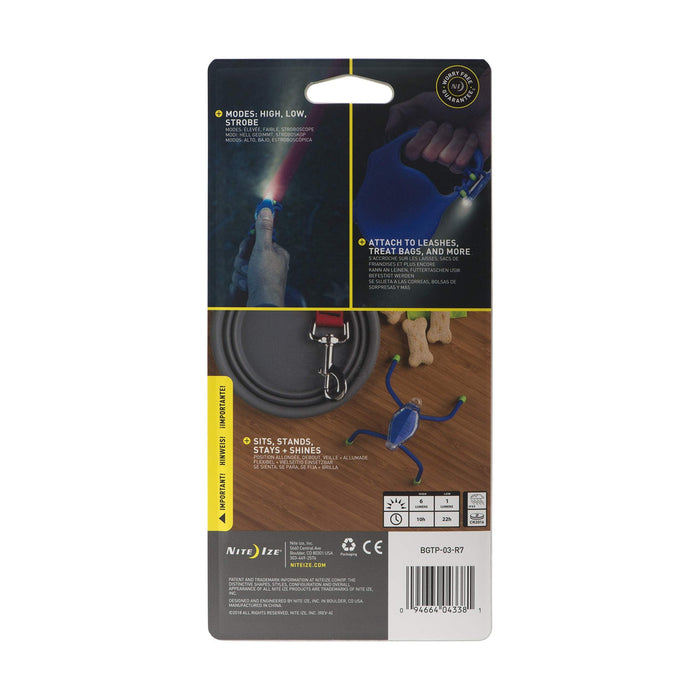 Nite Ize LeashLit, LED Micro Flashlight With Bendable Gear Tie for Attaching to Leashes, Treat Bags, and More