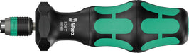 Wera 826 T Kraftform Turbo bitholding handle with Rapidaptor quick-release chuck, 1/4" x 146 mm 05057480001, view 2