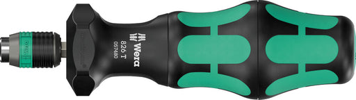 Wera 826 T Kraftform Turbo bitholding handle with Rapidaptor quick-release chuck, 1/4" x 146 mm 05057480001, view 2