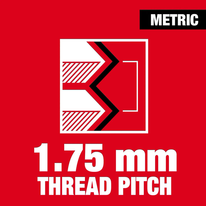 Milwaukee M12-1.75 mm 1-Inch Hex Threading Die 49-57-5358