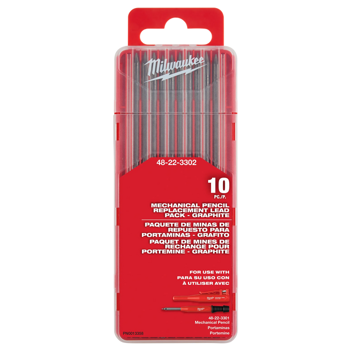 Milwaukee Mechanical Pencil Replacement Lead – Graphite, 48-22-3302, main product view