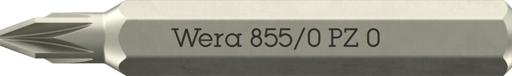 855/0 Micro bits suitable for Pozidriv screws