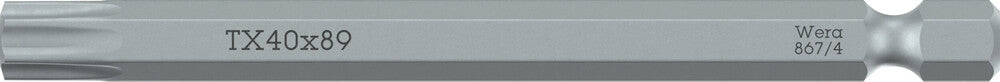 Wera 867/4 Z TORX® bits, TX 20 x 89 mm - Pack of 10 05060188001, view 2