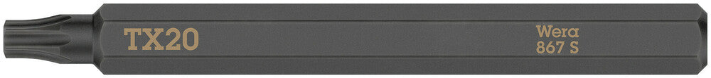 867 S TORX® bits for impact screwdrivers