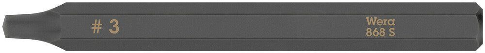 868 S Square head socket bits for impact screwdrivers