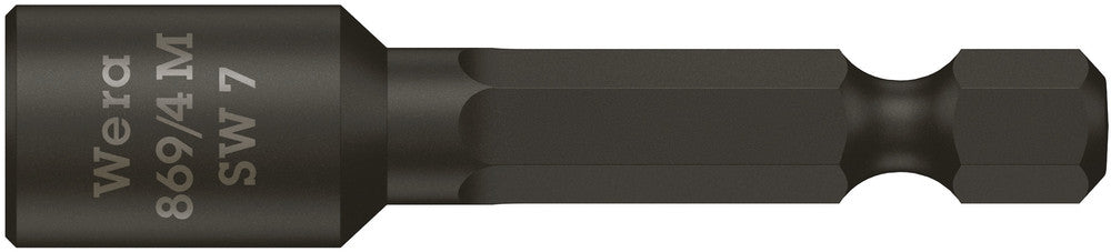 Wera 869/4 M Nutsetters, magnetic, 7 x 50 mm - Pack of 5 05060422001, view 2
