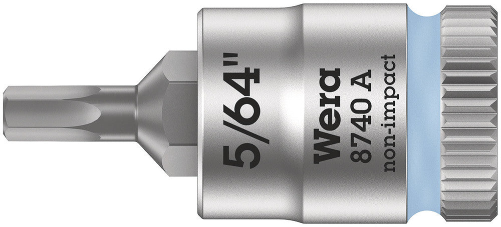 8740 A Zyklop bit socket, 1/4" drive