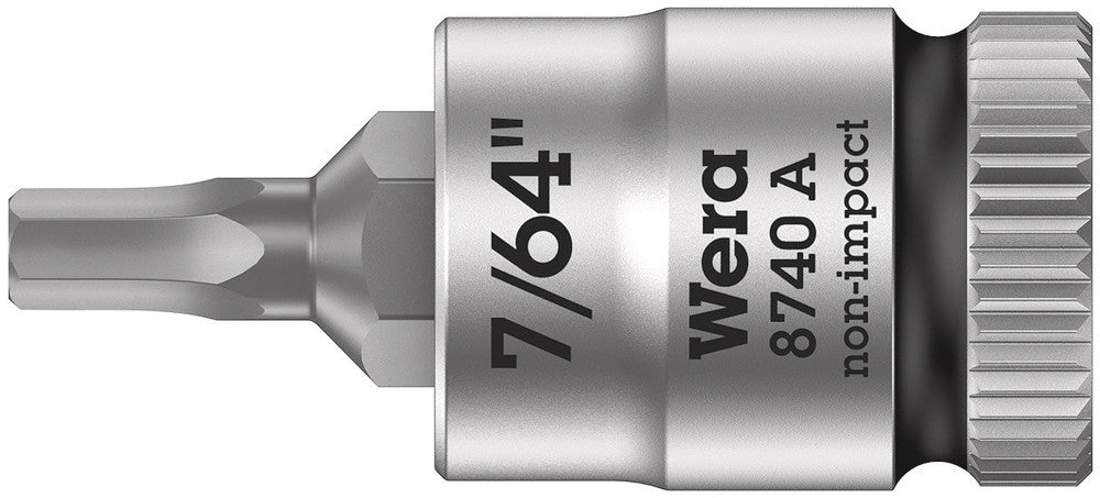 8740 A Zyklop bit socket, 1/4" drive