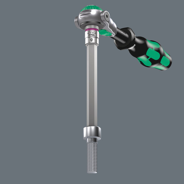 Wera 8740 A HF 1 Zyklop bit socket set with holding function, 1/4" drive, 5 pieces 05003345001, view 3