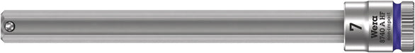 Wera 8740 A HF Zyklop bit socket with holding function, 1/4" drive, 7 x 28 mm 05003341001, view 2