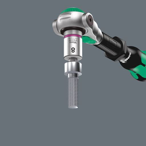 Wera 8740 B HF Zyklop bit socket with holding function, 3/8" drive, 9/64" x 35 mm 05003082001, view 2